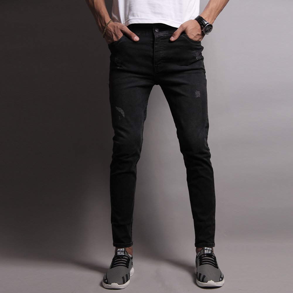 شلوار جین اسکینی دودی مدل ZARA